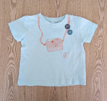 Tee shirt bébé à manches courtes