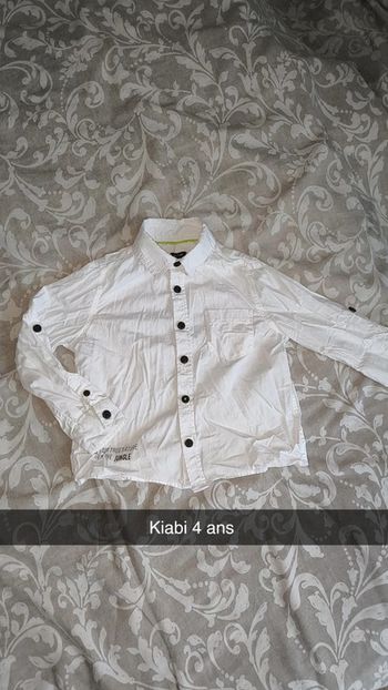 Chemise Kiabi taille 4ans
