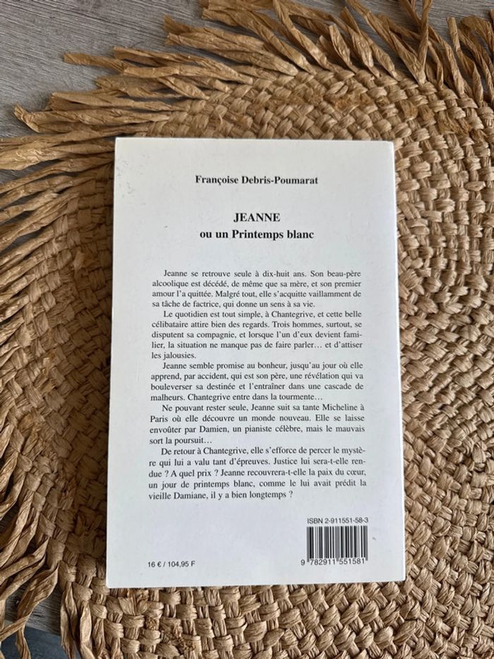 Livre Jeanne ou un un Printemps blanc - photo numéro 2