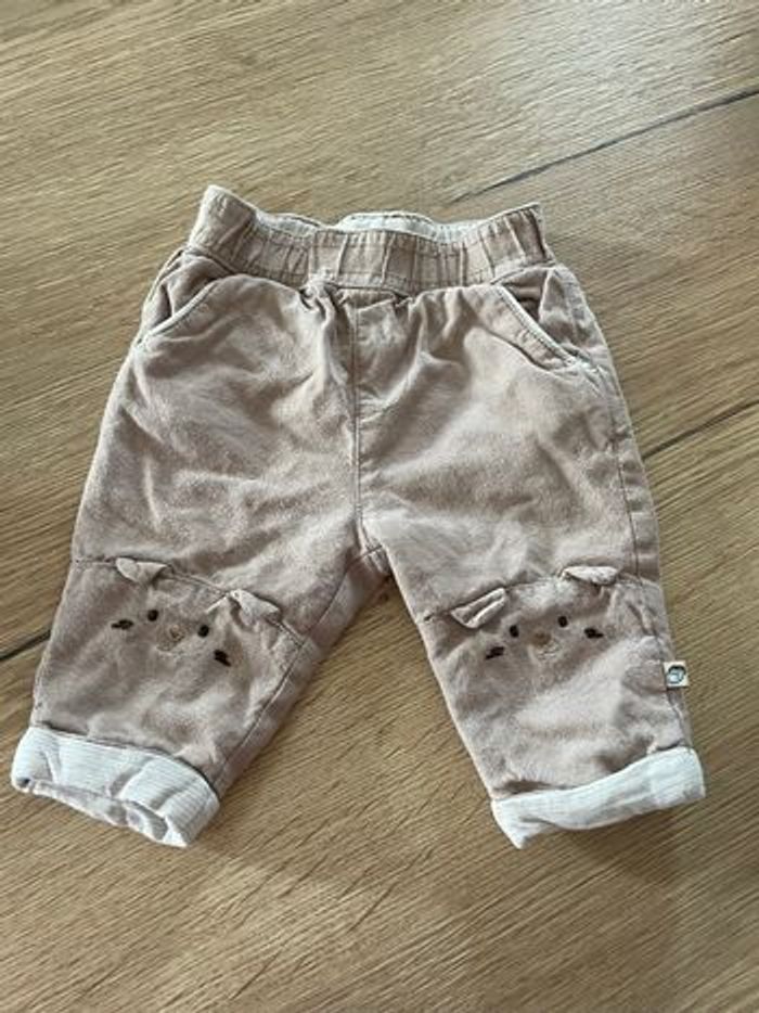 Lot 2 pantalons 3 mois vertbaudet - photo numéro 3