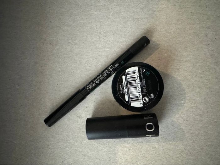 Lot sephora rouge a levre rouge fap vert irise et crayon noir neuf - photo numéro 2