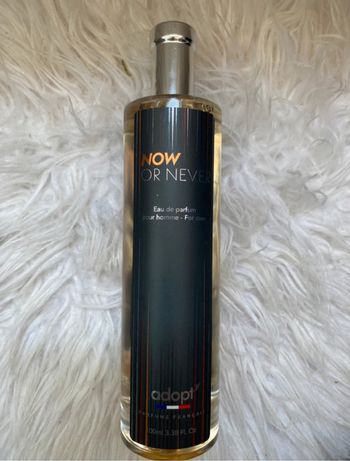 Parfum homme now or Never adopt