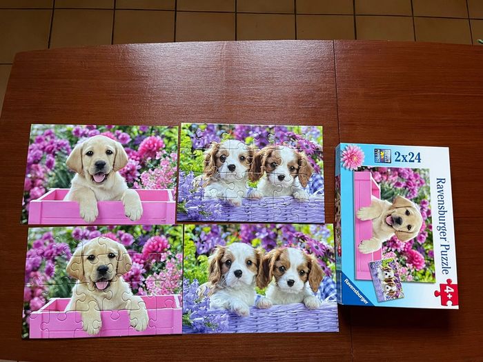 2 puzzles 24 pièces - photo numéro 2