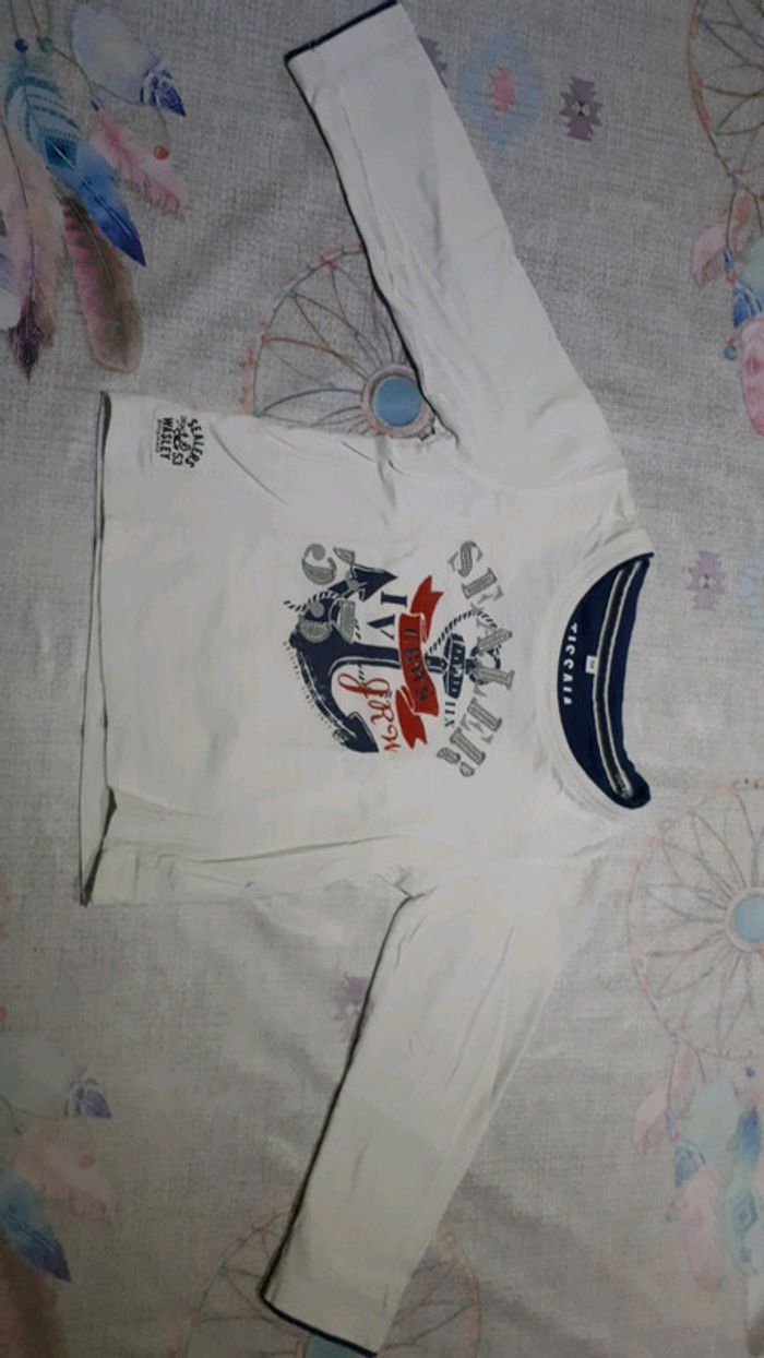 T-shirt marin - photo numéro 2