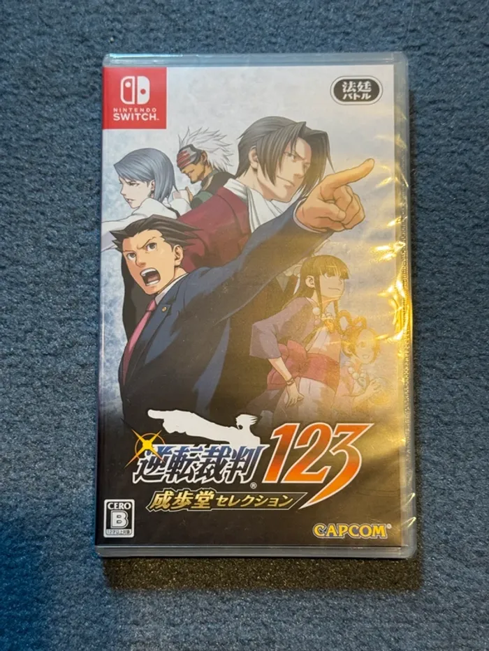 Phoenix Wright - Ace Attorney 1 2 3 (JAP) - Nintendo Switch - Neuf