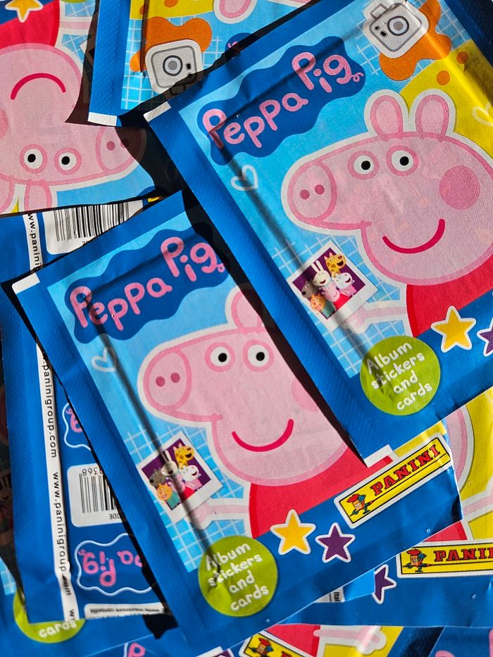 Lot de 20 pochettes + 5 offertes – Peppa Pig (Panini) - photo numéro 5