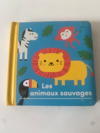 Petit livre pour bébé - Les Animaux Sauvages