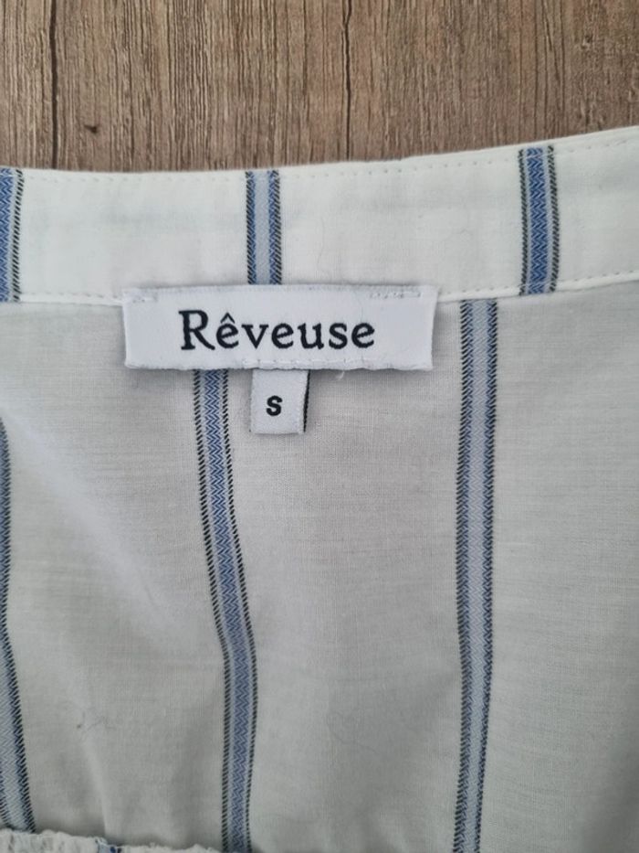 Chemise rayé en coton corset - photo numéro 19