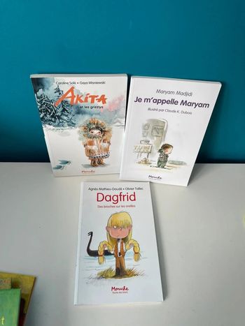 3 livres école des loisirs