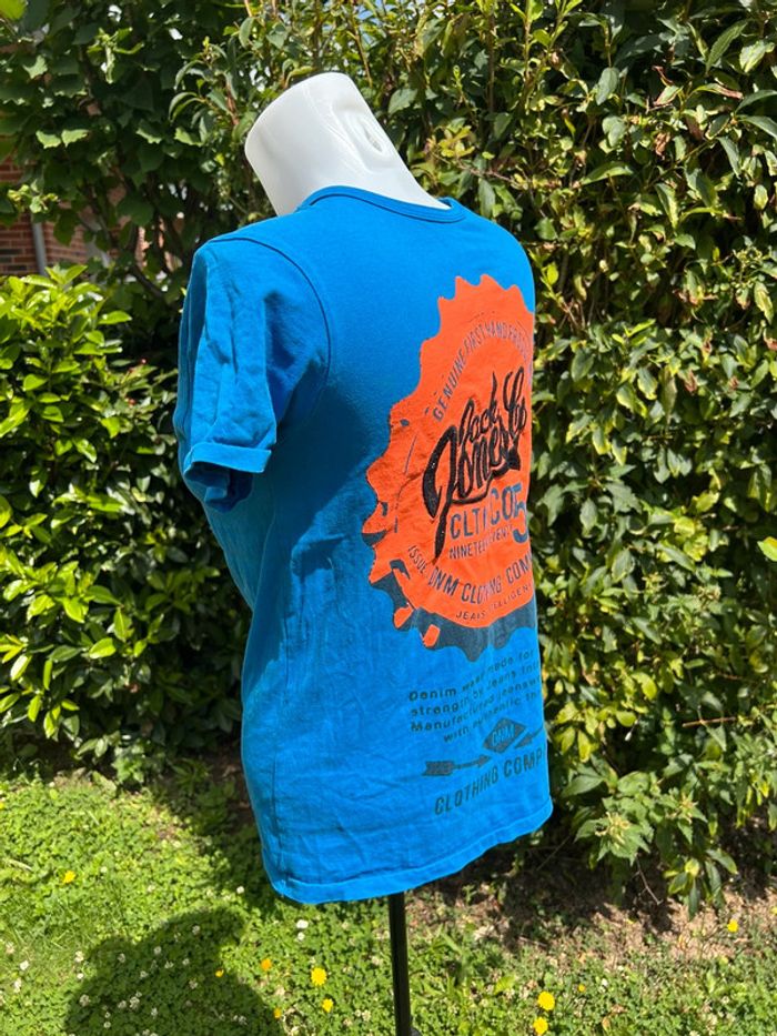 🌟 T-shirt bleu Jack & Jones 🌟 - photo numéro 4