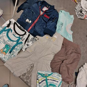 Lot bebe 9 mois  garcon petit bateau  orchestra 7 pièces