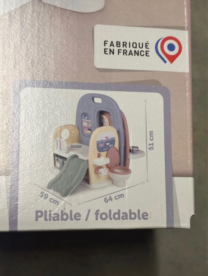 Baby care,crèche smoby (envoie:relais colis uniquement ) - photo numéro 2