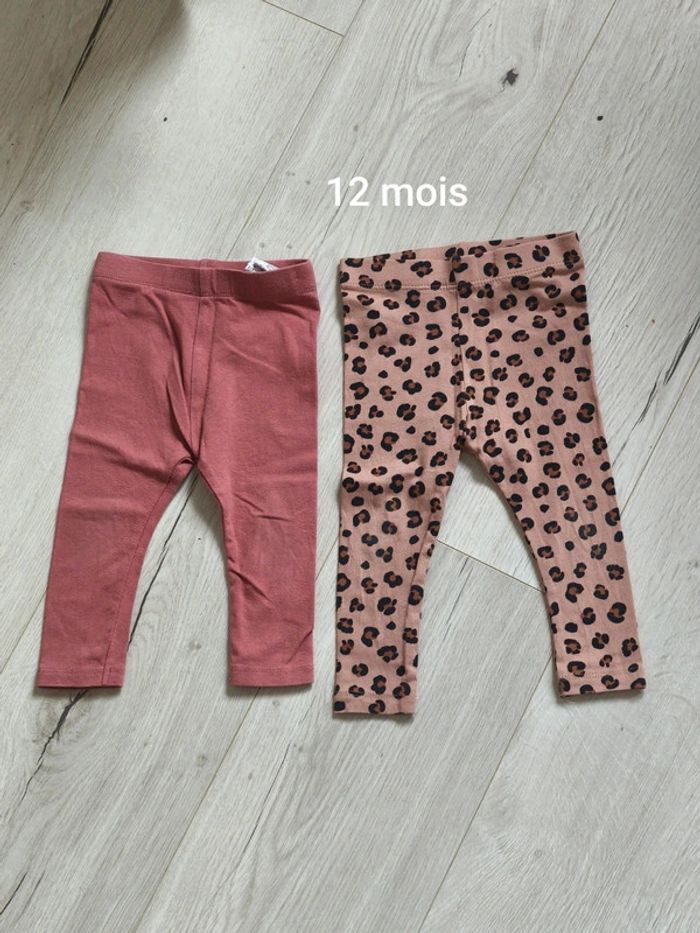 Lot legging 12 mois