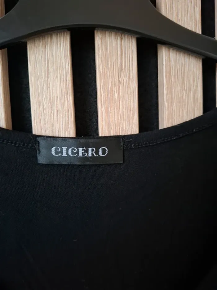 Robe noire marron  Cicéro taille unique ( 38 au 42 . - photo numéro 11