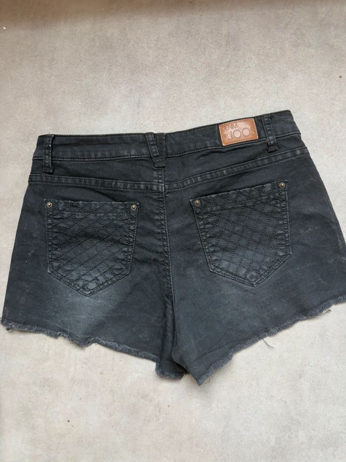 Short jean noir - photo numéro 3