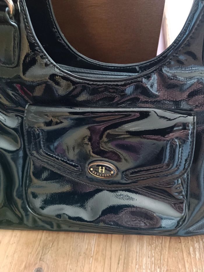 Sac verni noir Hexagona - photo numéro 3