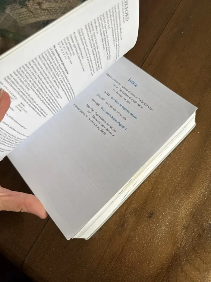 Livre diccionario Oxford pocket - photo numéro 4