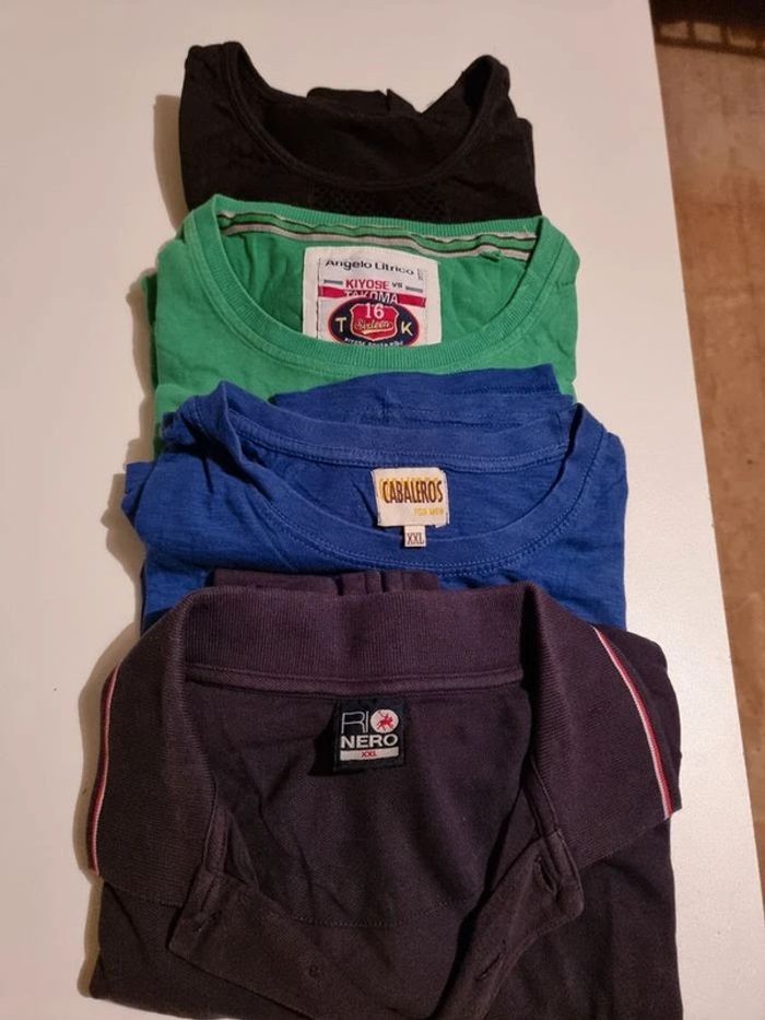 Lot 4 T-shirts 2XL