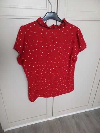 Blouse femme petit cœur