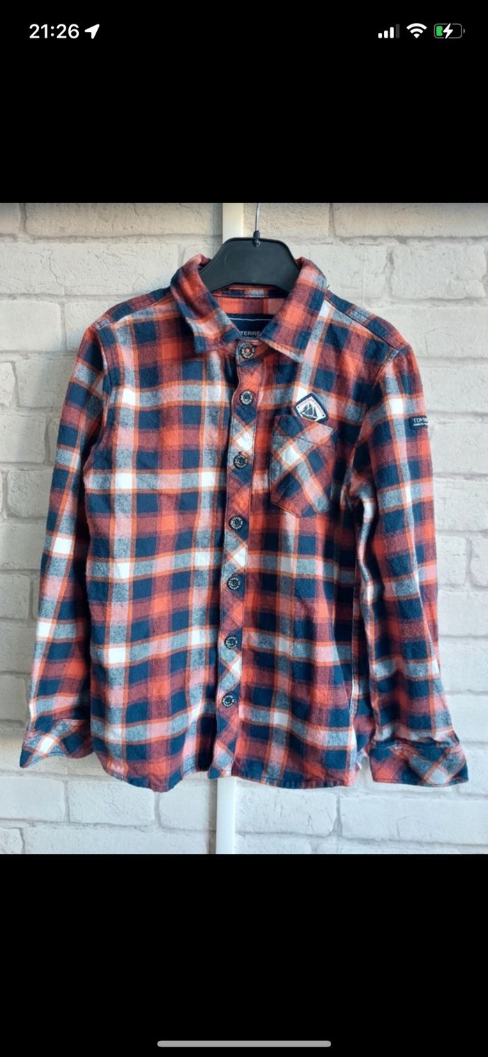 Chemise Terre De Marins taille 8 ans