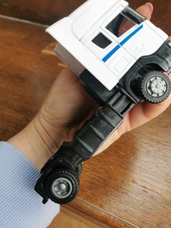 Jouet Camion Scania blanc Teama Toys