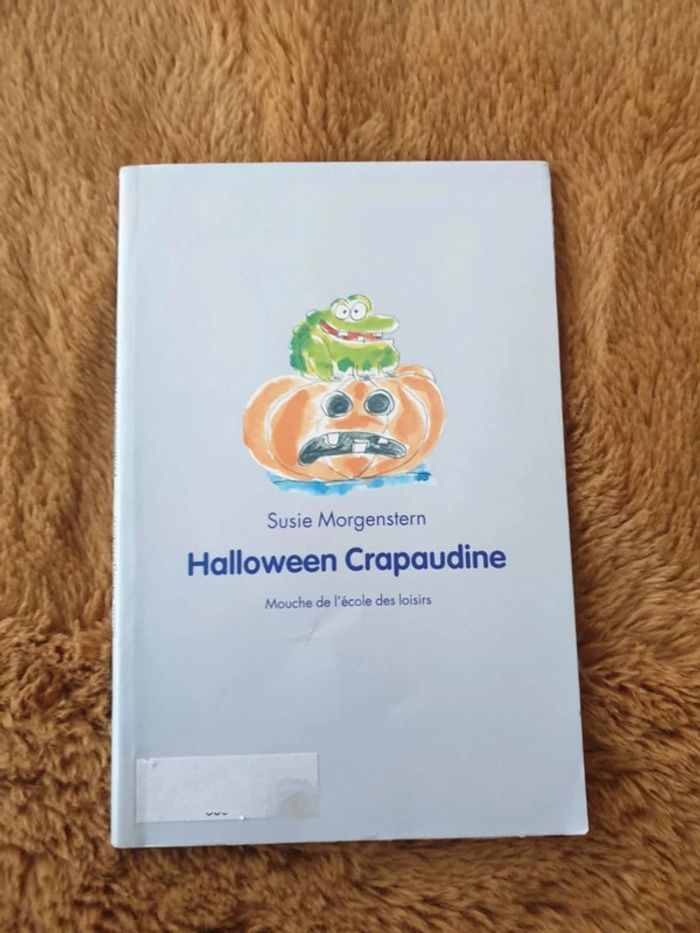 Livre Halloween Crapaudine - école des loisirs / école des max