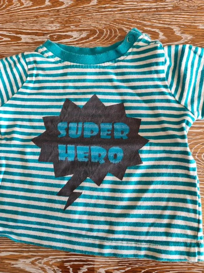 🍁 lot de 8 teeshirts manches longues taille 3 mois 🍁 - photo numéro 8