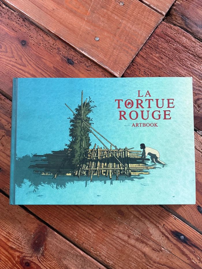 Livre rare Artbook album La Tortue Rouge dessin collector Michael Dudok de Wit