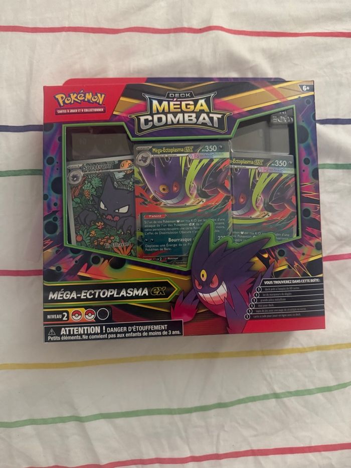 Pokémon : Deck Méga-Combat – Méga-Ectoplasma-ex 🟣✨