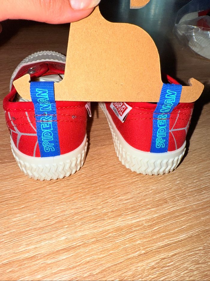 Spiderman basket en toile - photo numéro 4