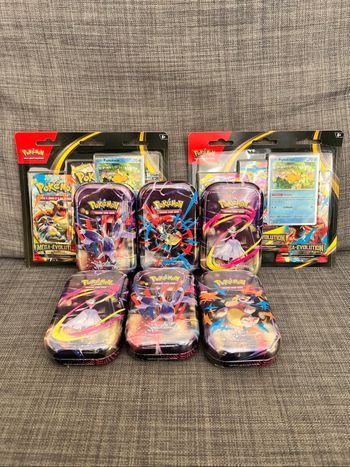 Lot Pokémon Méga Évolution - Tripacks & Mini Tins