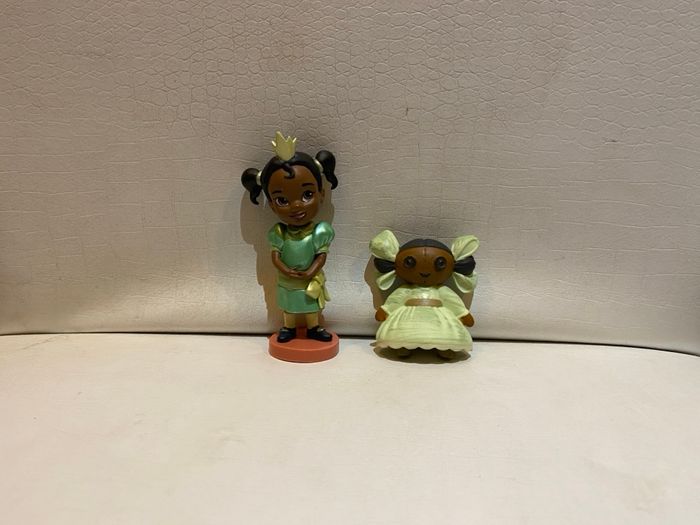 Figurine Tiana et sa poupée la princesse et la grenouille