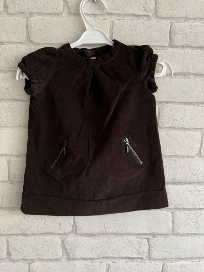 Robe velours bonpoint taille 6 mois
