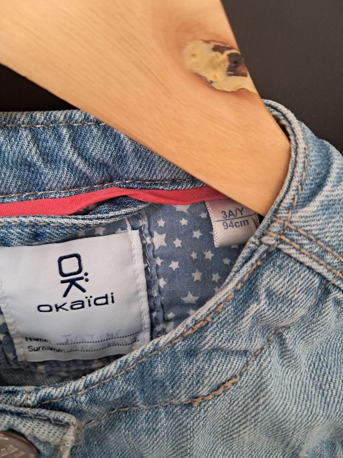 Veste en jean fille - photo numéro 2