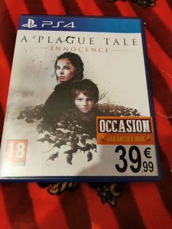 À plague tale innocence ps4