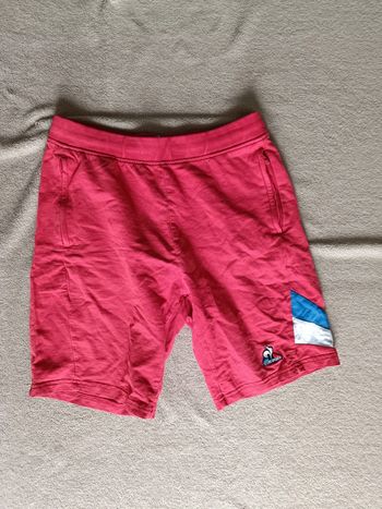 Short rouge Le Coq Sportif