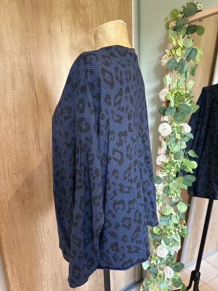 TEE shirt manches longues léopard femme - photo numéro 2