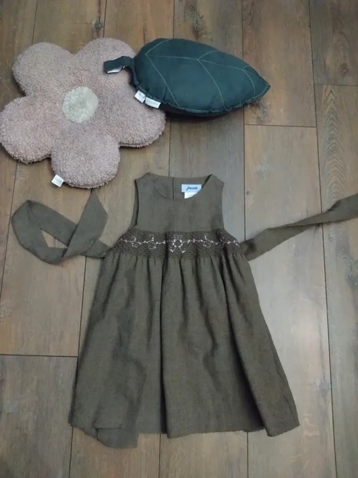 Robe d'hiver Jacadi fille 2 ans