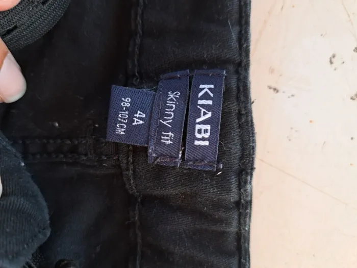 4ans kiabi jean noir skinny fit - photo numéro 2
