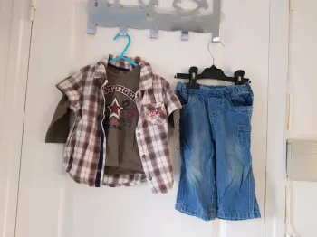 Lot tee shirt chemise jeans