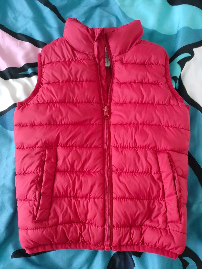 Doudoune sans manches garçon 4 ans