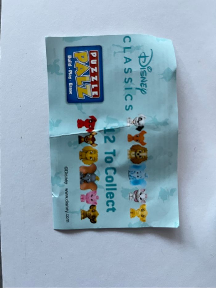 Lot 8 figurines puzzles palz Disney - photo numéro 4