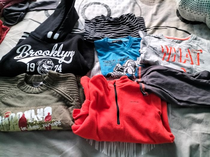 Lot vêtements garçon taille 8 ans