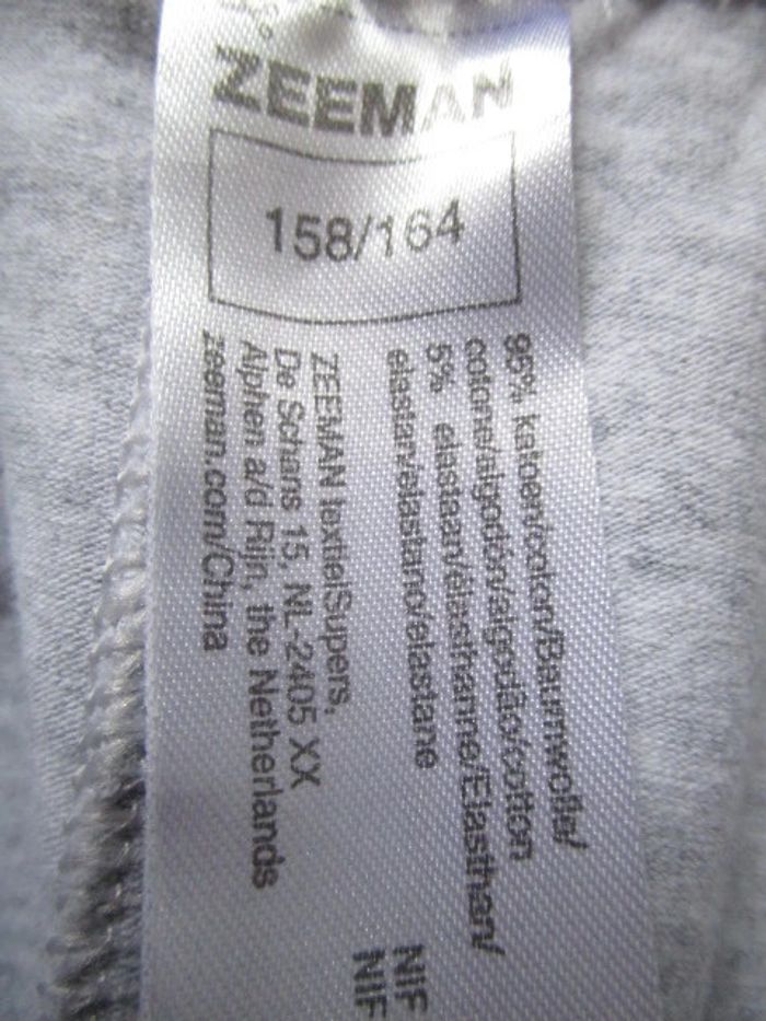 Legging 3/4 gris Zeeman 14/16 ans TBE - photo numéro 4