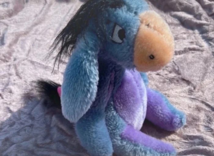 Peluche Bourriquet – 15 cm – Très bon état - photo numéro 2
