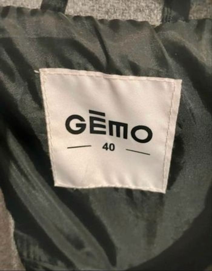 Manteau gris chic & chaud - photo numéro 3