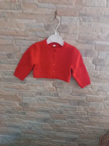 Gilet court rouge 3M