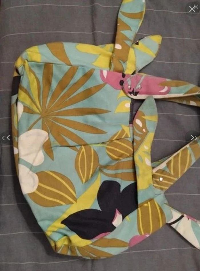 Sac d'été en toile motif tropical Morgan - photo numéro 3