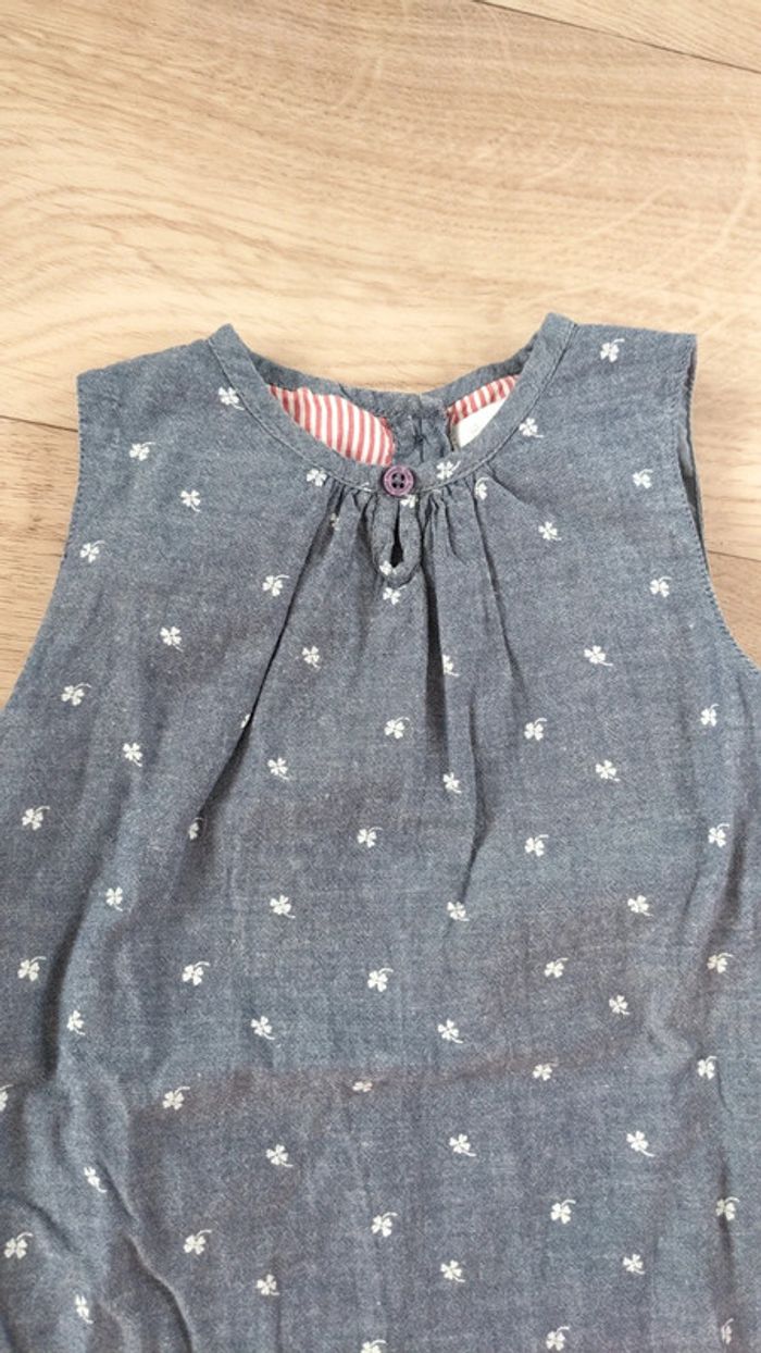 Robe Grise Cadet Rousselle 12 Mois - photo numéro 3