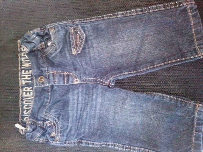 Lot 3 jeans 6 mois garçon - photo numéro 4